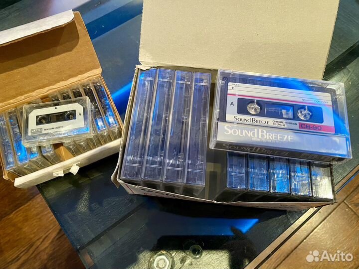 Пустые аудиокассеты (упаковки по 10 шт)