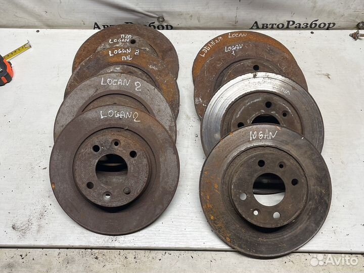 Тормозной диск renault logan рено логан