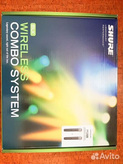 Радиомикрофоны Shure BLX288/PG58