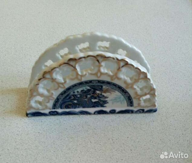 Салфетница вазочка фарфор