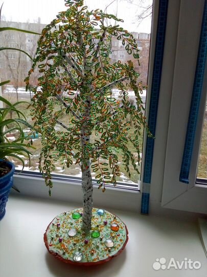 Березки из бисера