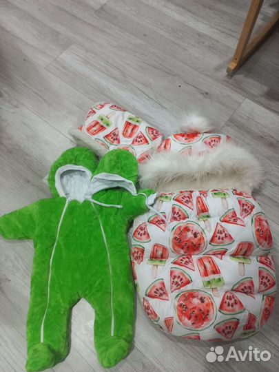 Детский зимний комбинезон