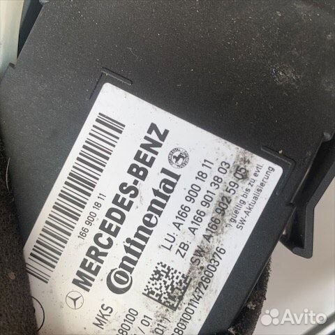 Подкачка сиденья левого Мерседес w166