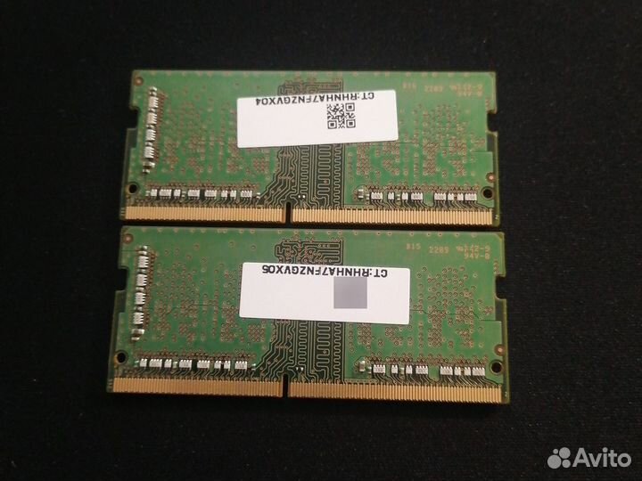 Оперативная память ddr4 8gb 3200 от Samsung