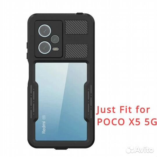 Водонепроницаемый Чехол IP68 для Xiaomi poco X5