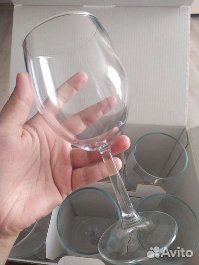 Бокалы для вина IKEA новые 6шт
