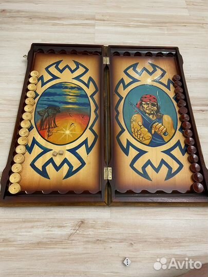 Нарды ручной работы резные