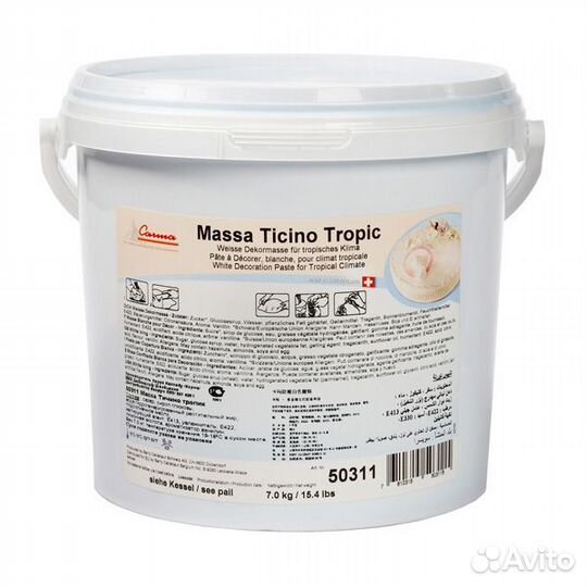 Масса для декорирования Carma Massa Ticino Tropic