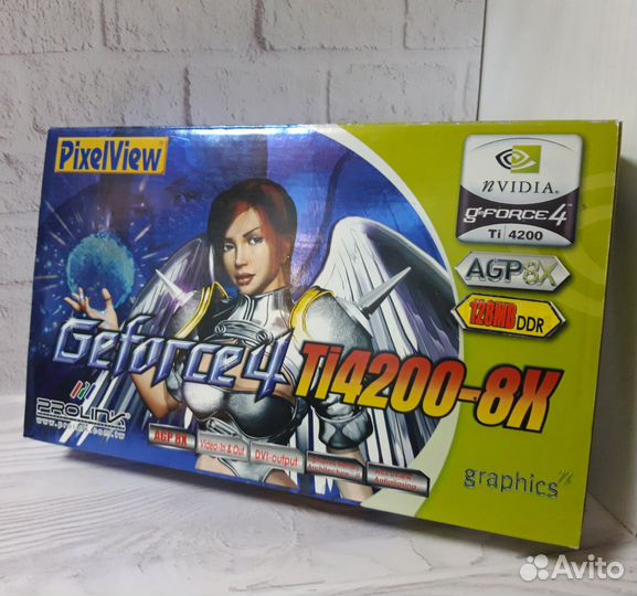 Коробка от видеокарты Ti4200-8x