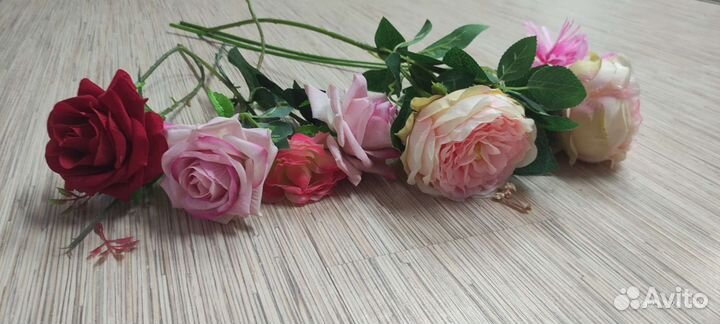 Искусственные цветы для декора