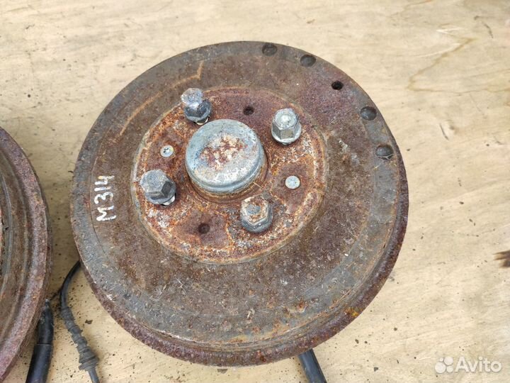 Барабан задний в сборе на Opel Corsa D