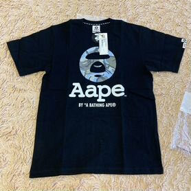 Футболка Aape By A Bathing Ape (M), черная