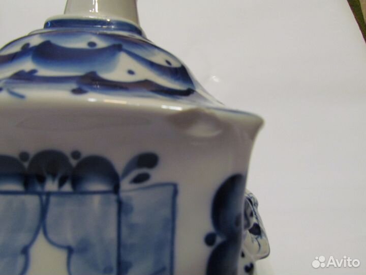 Штоф Завалинка. Гжель