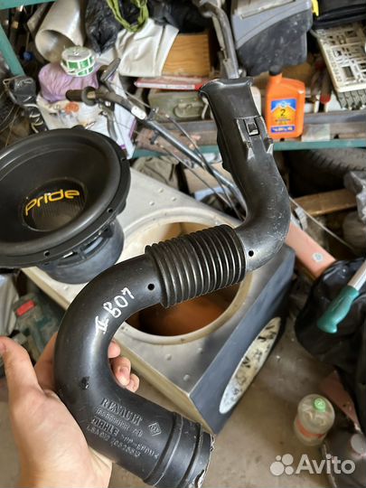 Патрубок воздушного фильтра renault logan 2