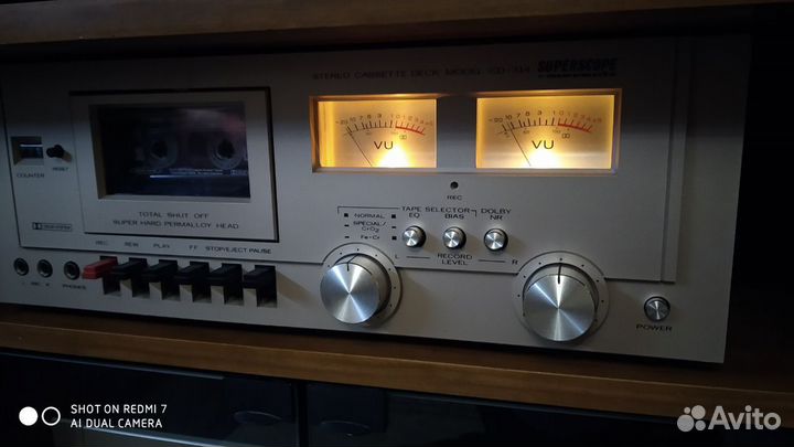 Усилитель,дека,тюнер Superscope (Marantz)