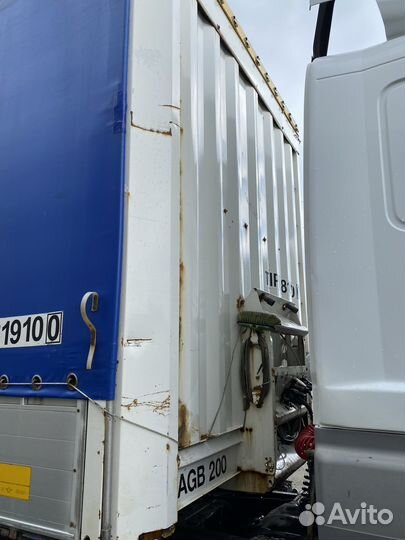 Полуприцеп бортовой Krone SD 24, 2008
