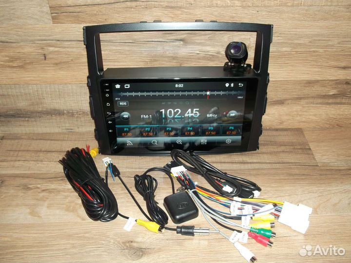 Магнитола Mitsubishi Pajero IV Android с камерой