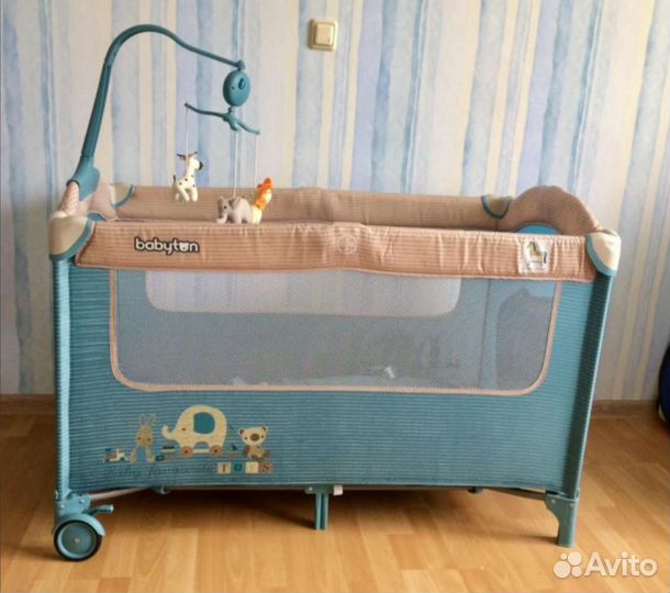 Детская кровать манеж