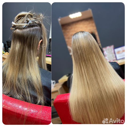 Наращивание волос,загущение,коррекция