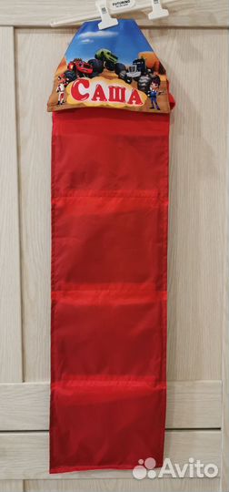 Кармашки в шкафчик для садика