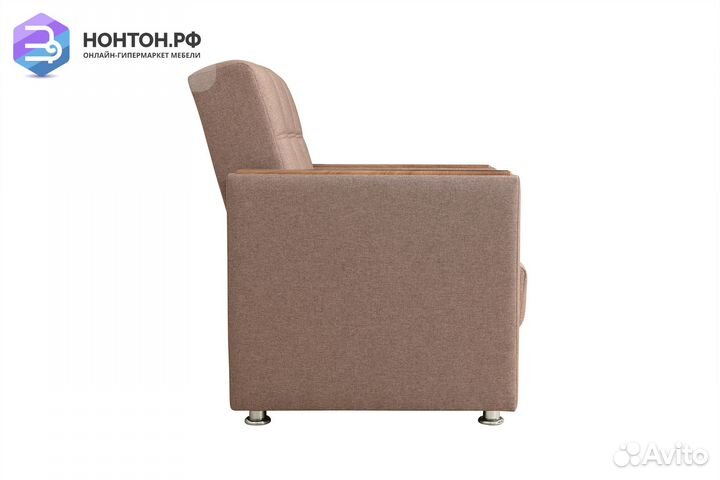 Кресло Саури светло-коричневое