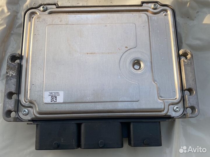 Блок управления двигателем citroen c4