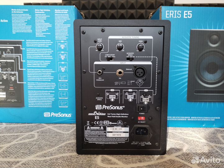 Активные студийные колонки PreSonus Eris E5