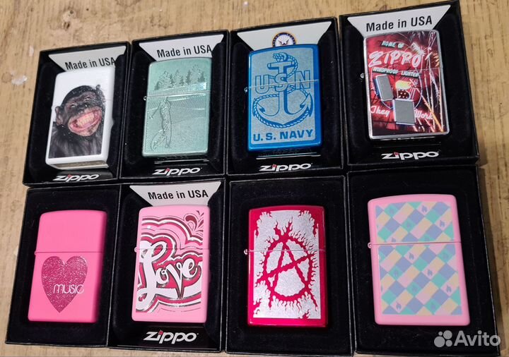 Зажигалки zippo