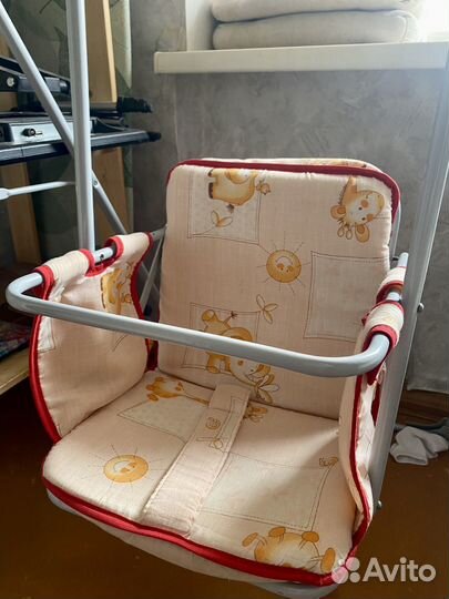 Детская качель напольная