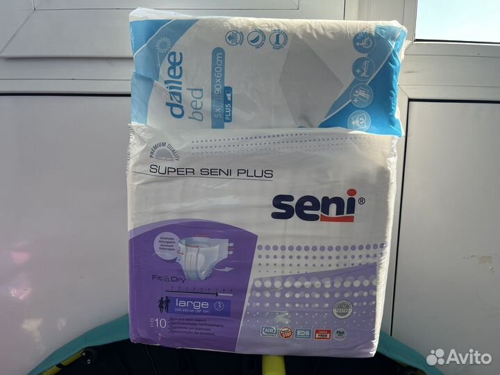 Памперсы для взрослых seni 3