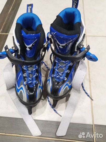 Коньки детские раздвижные