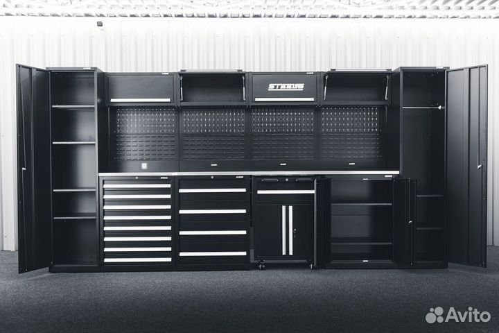 Набор Слесарных стеллажей. Для кузовного цеха Арт. YAC