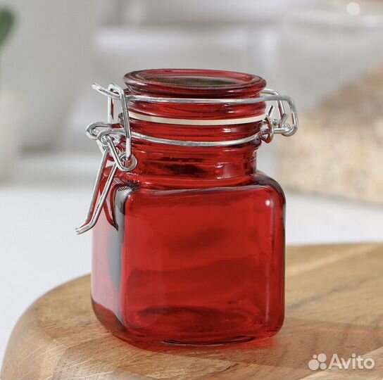 Баночка стеклянная для специй 100 мл