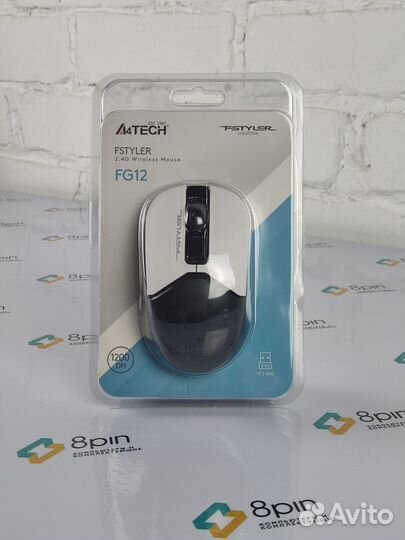 Мышь A4Tech Fstyler FG12 Panda беспроводная