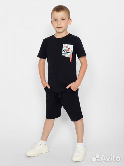 Футболка для мальчика Cherubino cwkb 63385-2 (98)