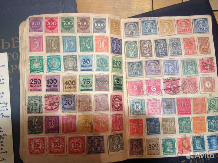 Альбомы с марками