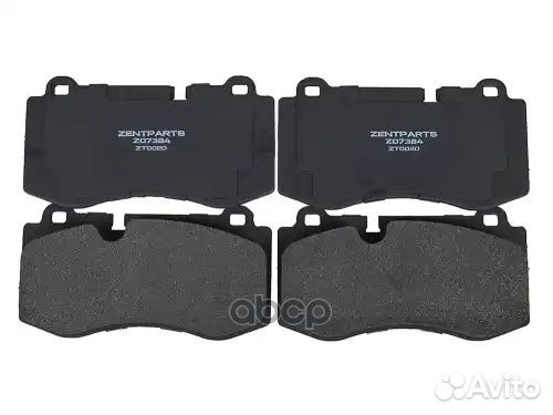 Колодки дисковые передние\ MB W221