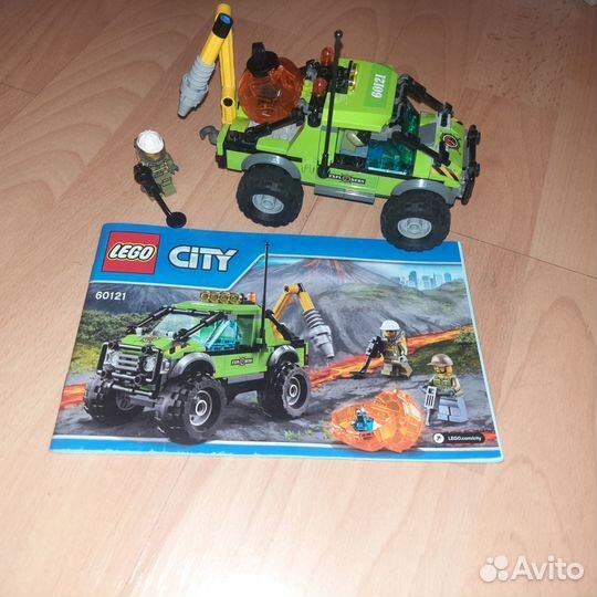 Lego city 60121 Вулканологи