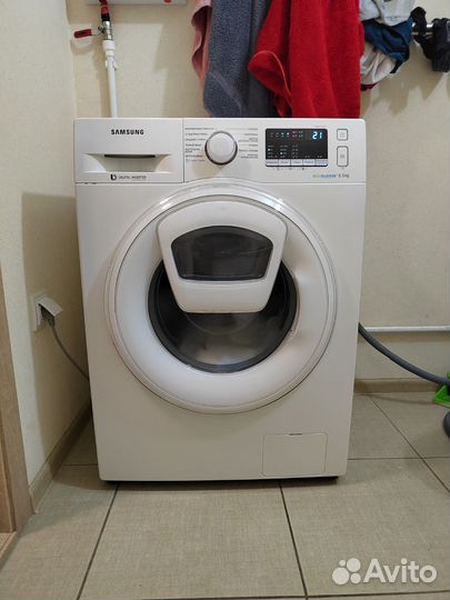 Стиральная машина samsung eco bubble 6,5 кг