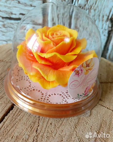 Мыло роза на 8 марта, день рождения