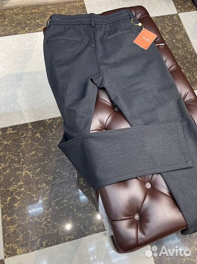 Брюки Loro Piana сер