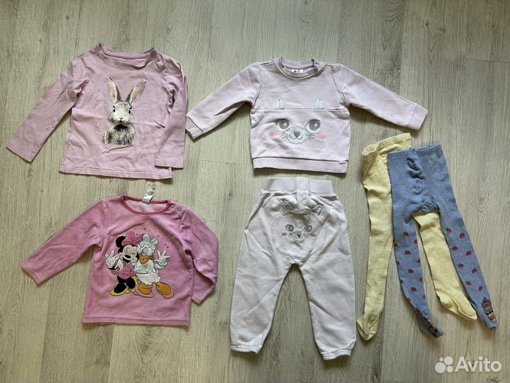Пакет вещей на девочку 98