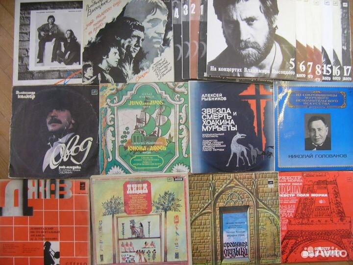 Винил. Детские Рок Попса Классика СССР
