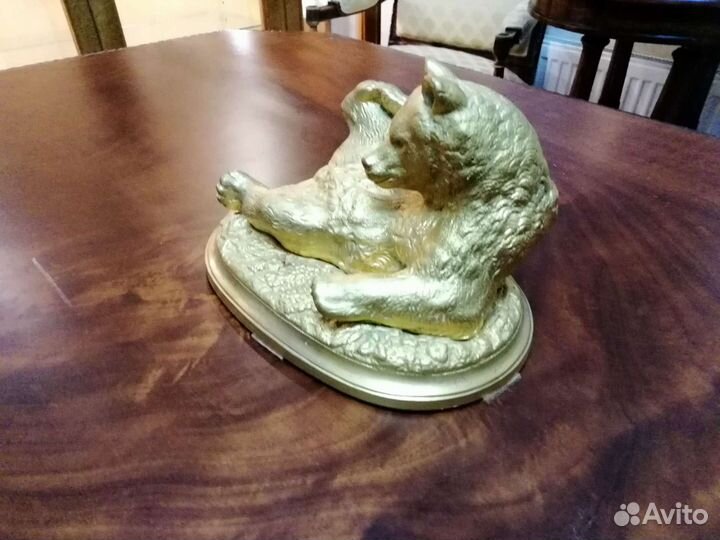 Медведь старинный фигура