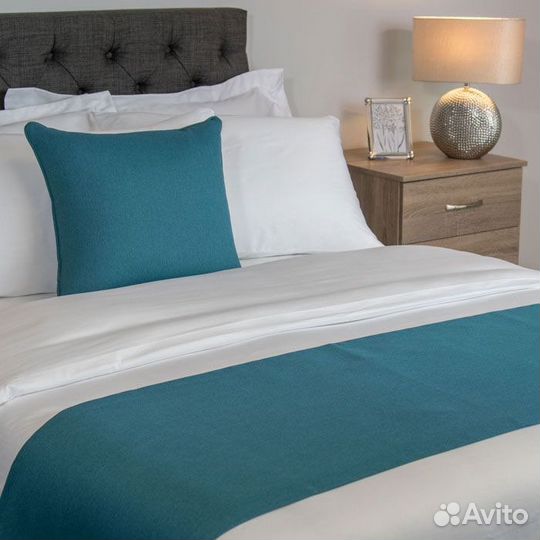 Покрывало саше со стеганной подложкой для отеля