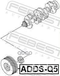 Шкив коленвала audi A3/A3 Sportback (8P) 2003-2013