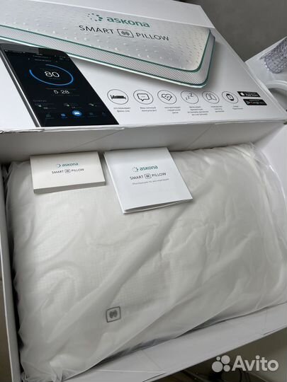 Подушка ортопедическая Askona smart pillow M