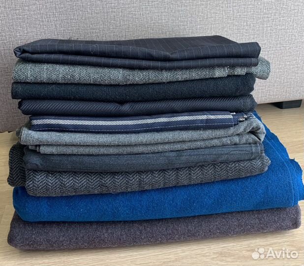 Отрез ткани шерсть СССР