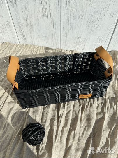Корзина плетеная