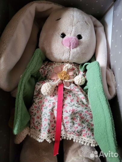 Зайка Ми игрушка на подарок/фирменный пакет